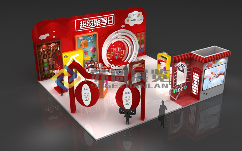 聚劃算展臺設(shè)計搭建